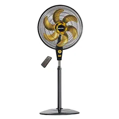 Ventilador de Coluna, Air Timer Style TS+, Preto/Dourado, 110v, Mallory