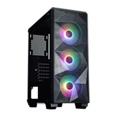 Gabinete Gamer Redragon Grindor, S-Fan e Vidro Temperado