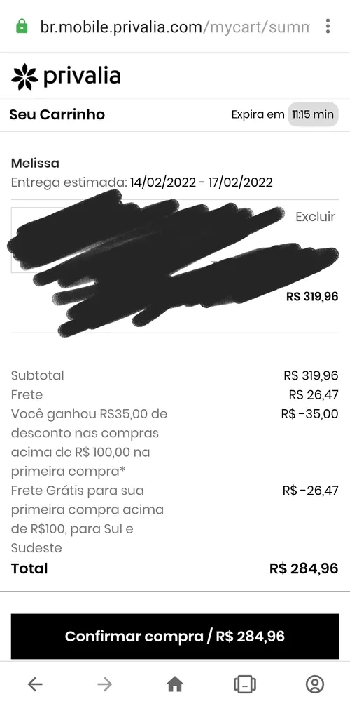 Imagen na descrição da promoção