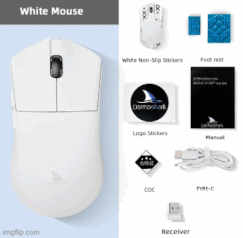 [Taxas Inclusas] Mouse Sem Fio Motospeed Darmoshark M3 - Sensor Pixart 3395