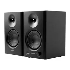 Monitor de Audio Edifier MR4, 42W RMS 2x21W, TRS/RCA/AUX, Preto, MR4-EDIFIER