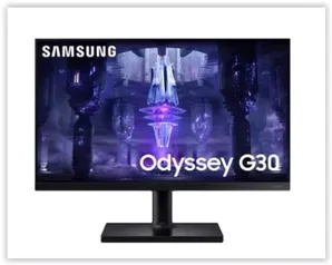 Monitor Gamer Samsung Odyssey G3 24 LED Full HD, 144Hz, 1ms, HDMI e DisplayPort, FreeSync Premium, Ajuste de Altura, VESA - LS24BG300ELMZD