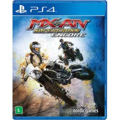 Game - Mx Vs Atv Supercross Encore - PS4 R$99