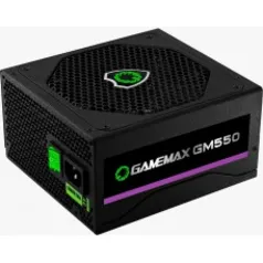 Fonte Gamemax GM550 550W | R$ 269,99