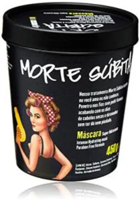 Máscara Super Hidratante Morte Súbita, Lola Cosmetics, 450g R$20