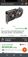 RX 580 8GB XFX