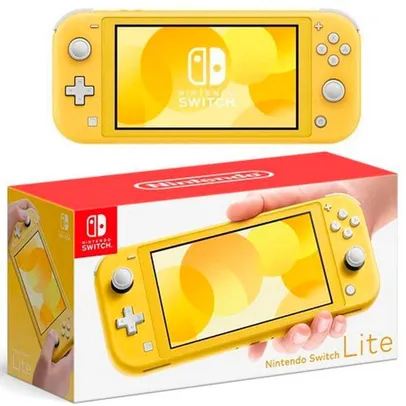 Console Switch Lite Nintendo - Amarelo