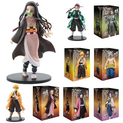 [taxa inclusa]Demônio Slayer Kimetsu no Yaiba Anime Action Figure, Kamado Tanjirou, Agatsuma