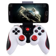 VR SHINECON Controle remoto sem fio do Gamepad de Bluetooth por R$ 33