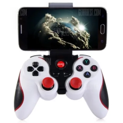 VR SHINECON Controle remoto sem fio do Gamepad de Bluetooth por R$ 33