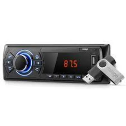 Som Automotivo Mirage Mp3 Player C/ Rádio Fm, Entrada USB - R$ 62