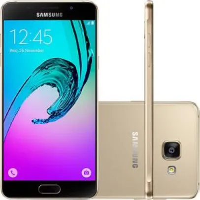 Smartphone Samsung Galaxy A7 2016 Dual Chip Android 5.1 Tela 5.5" 16GB 4G Câmera 13MP - Dourado - POR R$ 1.055,99 no boleto bancário (12% de desconto)