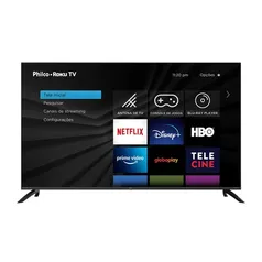 Smart TV Roku 58" Philco Led UHD 4K - PTV58G70RCBL