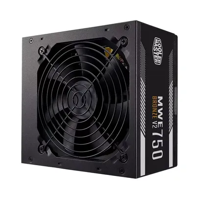 Fonte Cooler Master MWE Bronze V2 Full Range, 750W, 80 Plus Bronze, PFC Ativo 