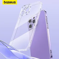 (moedas/taxa inclusa) Capa Transparente para iPhone - Baseus