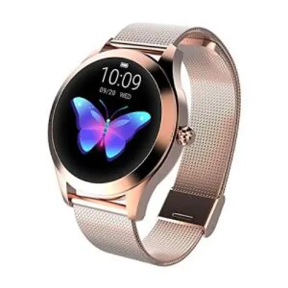 Smartwatch Feminino - KW10 - Rosé - 60 R$235