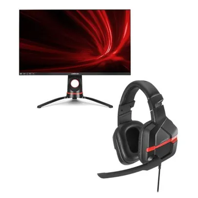 [AME 1.070] Monitor Kaizen 27 Polegadas Full HD + Headset Gamer 