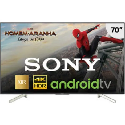 [AME R$ 5068 ]Smart TV Android LED 70" Sony XBR-70X835F R$ 5279,12