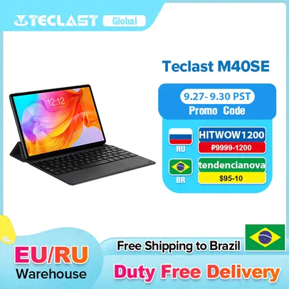 [Internacional] Tablet Teclast M40SE 128GB 4GB Ram Tela 10.1" + Keyboard