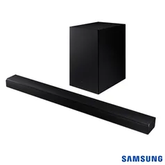 Soundbar Samsung Hw-A555 Wireless Dts Virtual, Modo Game2.1 Canais, Design Slim, Subwoofer Sem Fio E