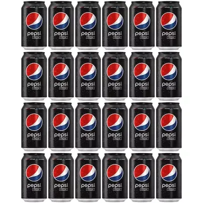 [CLIENTE VIP] Refrigerante Pepsi Zero Black Lata 350ml - 24 Unidades