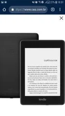 AMAZON NOVO KINDLE PAPERWHITE PRETO 8GB R$341