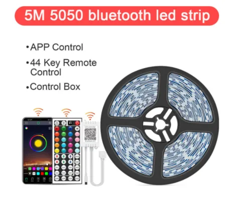 Fita de LED 5M 30LEDS/M + Controlador - Aiopp