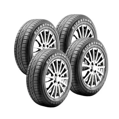 Pneu Aro15 Firestone F-600 195/55 85F - 4 Unidades | R$1280