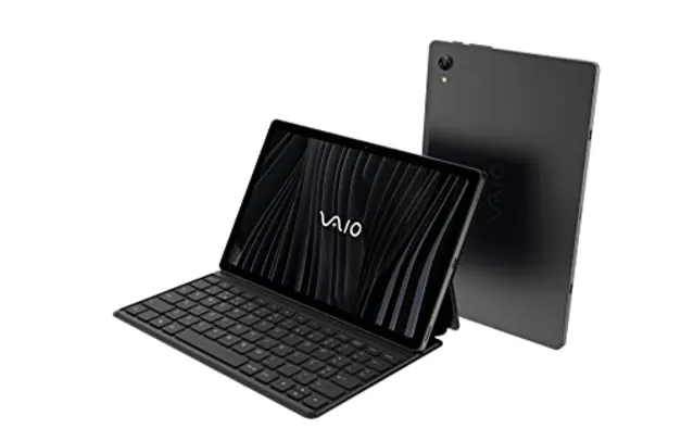 Tablet VAIO TL10 8GB 128GB Octa-Core, Tela 10.4” 2K, Android 13, com Teclado – Preto