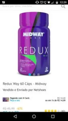 Redux Way 60 Cáps - Midway