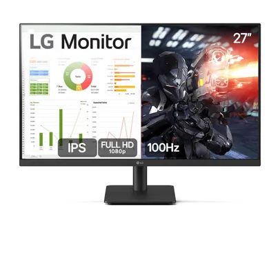 Monitor Gamer LG 27 IPS Full HD 100hz HDMI - 27MS500-B