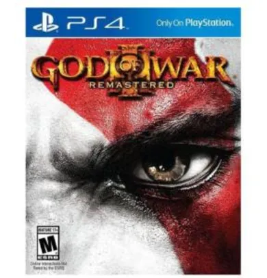 [SOMENTE NO APP] God Of War lll Remasterizado - R$10