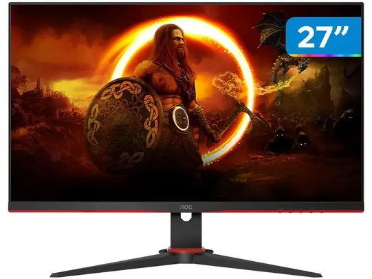 [MAGALU/BR] Monitor Gamer AOC27G2E1 27" Full HD IPS 100Hz 1ms HDMI DisplayPort