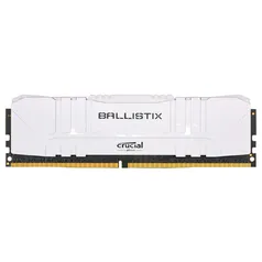 Memória Crucial Ballistix, 8GB, 3600MHz, DDR4, CL16, Branca - BL8G36C16U4W