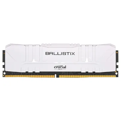 Memória Crucial Ballistix, 8GB, 3600MHz, DDR4, CL16, Branca - BL8G36C16U4W