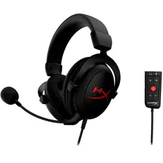 Headset Gamer HyperX Cloud Core, Som Surround 7.1, Drivers 53mm, USB e P3 - HX-HSCC-2-BK/WW