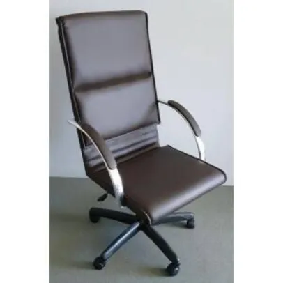 Saindo por R$ 411: Cadeira Boss Presidente Cromada Relax Com Trava - SINT | R$411 | Pelando
