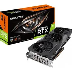 Placa De Vídeo Gigabyte Geforce RTX 2080 Ti Gaming OC, 11GB GDDR6