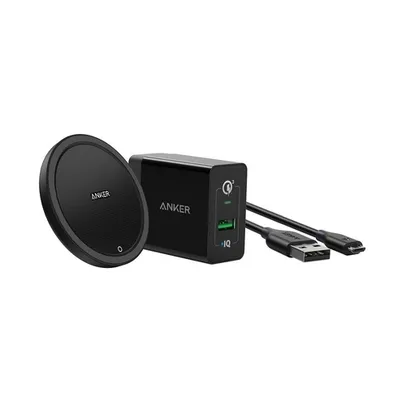 [Ame R$ 59,70/ SC R$ 17,91] Carregador Wireless Powerwave+ Pad Anker