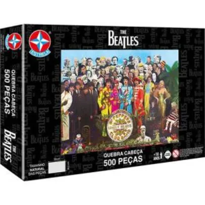 Quebra Cabeça Estrela The Beatles 500 Peças - Frete Prime