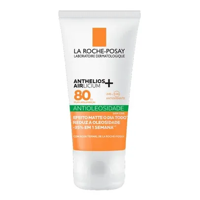 (2 un.) Protetor Solar La Roche Posay Anthelios Airlicium FPS80 Sem Cor