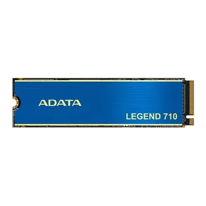SSD ADATA LEGEND 710, 256GB, M.2 2280, PCIE NVME, LEITURA 2100 MB/S, GRAVACAO 1000 MB/S, ALEG-710-25