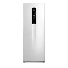 (Com Cashback Electrolux) Geladeira Electrolux Frost Free Inverter 490L Efficient com AutoSense Inverse Branco (IB7)