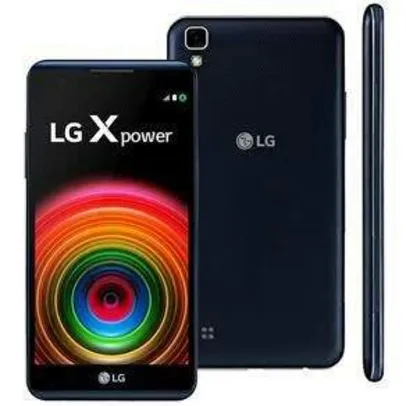 Saindo por R$ 527: Smartphone LG X Power Indigo Tela 5,3" Android™ 6.0 Câmera 13Mp Dualchip 16Gb - R$527 | Pelando