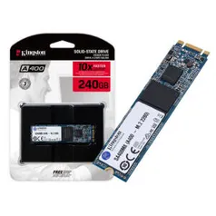 Ssd 240gb M2 Sata Kingston Sa400m8/240g | R$260