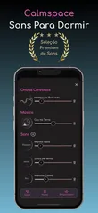 [iOS] Calmspace: Sons para dormir e relaxamento – 3 meses de acesso premium por $ 0