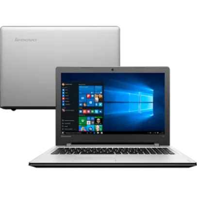 [Americanas] Notebook Lenovo Ideapad 300 Intel Core i5 4GB 1TB LED 15,6" Windows 10 - Prata