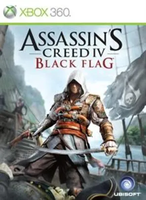 [GOLD] Assassin's Creed IV Black Flag- Xbox 360 - Retrocompatível - Mídia Digital - R$31