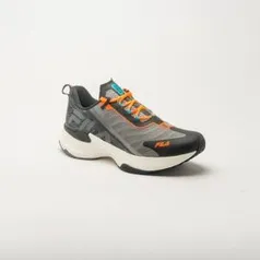 Tênis Fila Float Fly Masculino - Cinza e Laranja| R$270