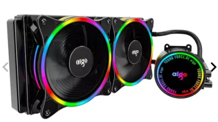 Water Cooler Aigo AC 240, RGB Rainbow, 240mm, AC240